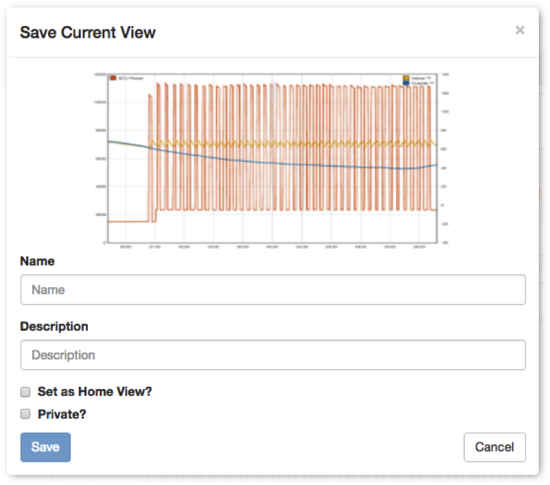 Save Data View